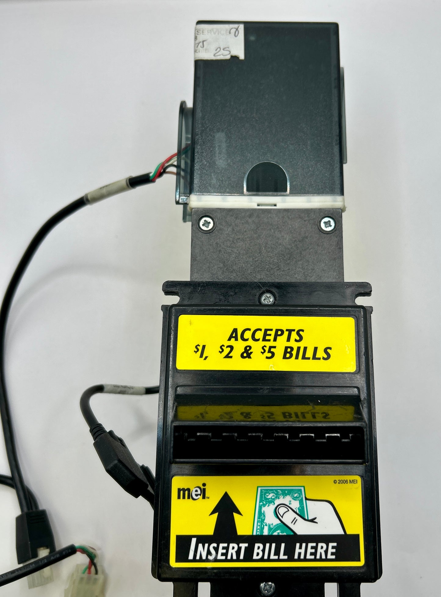 Mars Mei Vn 2702 24v MDB Bill Acceptor - Accepts 1-20$ & 90 Day Warranty